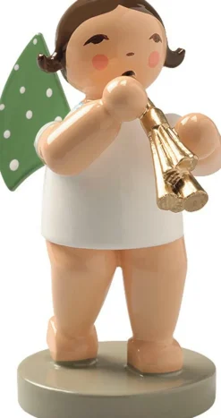 Wendt&Kühn Figuren>Engel mit Schalmei, Grünhainichener Engel - 650Er