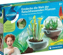 Clementoni Experimentieren>Entdecke die Welt der fleischfressenden Pflanzen