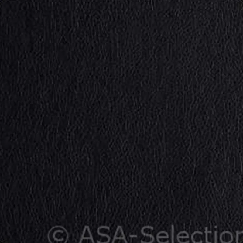 Asa Selection Tischdecken, Untersetzer Und Co>4er Set Untersetzer, schwarz, 10 x 10 cm, Lederopt