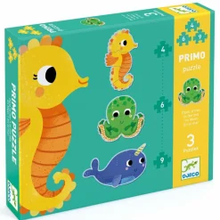 Djeco Kleinkindpuzzle|Spielen>Erstes Puzzlen Im Meer