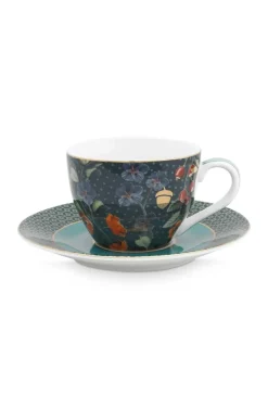 Pip Studio Farbe>Espresotasse mit Untertasse „Winter Wonderland", d