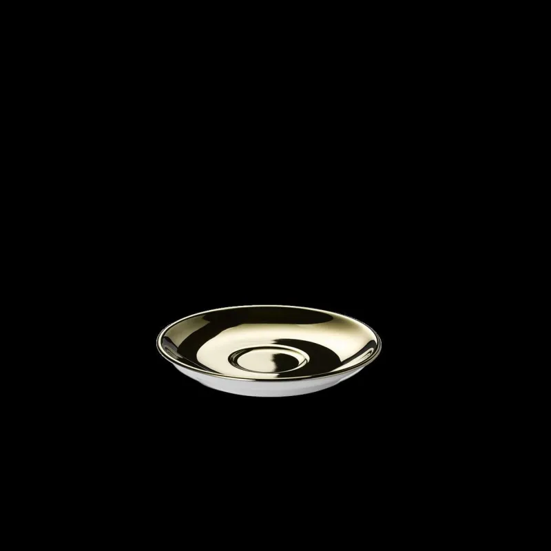 Dibbern Farbe>Espresso Untertasse Classico 12 cm Gold Solid Colo