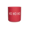 Design Letters ApS Henkelbecher>Favourite Cups HOHOHO Christmas rot Becher