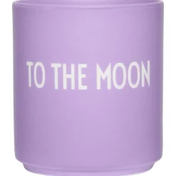 Design Letters ApS Henkelbecher>Favourite Cups To the Moon Lila Becher