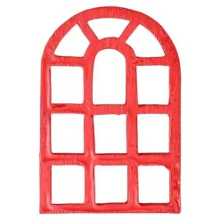 Det Gamle Apotek Dekoration>Fenster für Wichtel rot