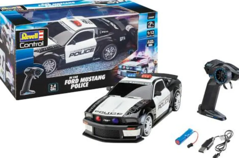 Revell Rc Fahrzeuge Und Fluggeräte>Ferngesteuertes Auto RC Car US Police Ford Mustang