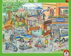 Schmidt Spiele Kleinkindpuzzle|Spielen>Feuerwehr/Polizei - Rahmenpuzzle 24/40 Teile