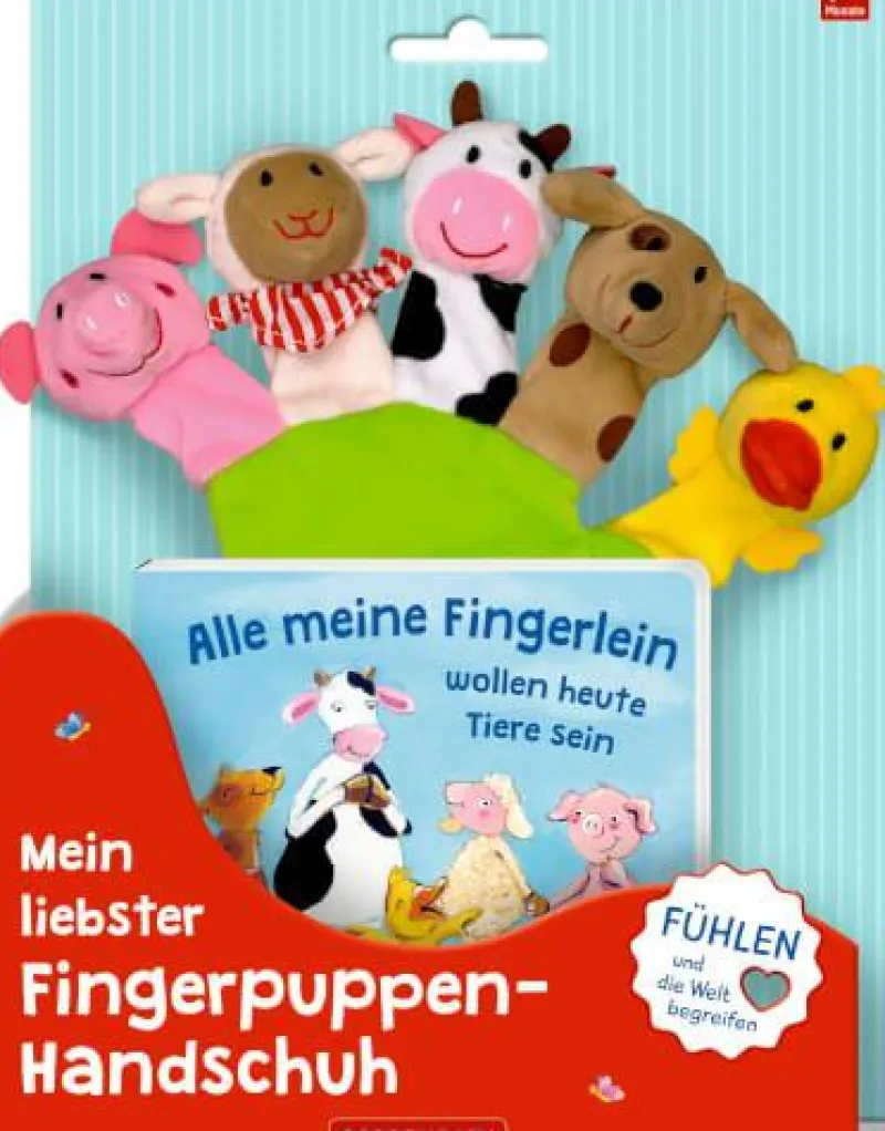 COPPENRATH SPG Kasper Und Co>Fingerpuppen-Hand.-Set: Alle meine Fingerlein... (