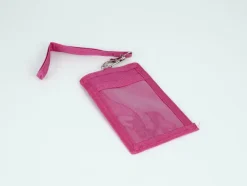 Kisme Geldbörsen Und Kartenetuis>Flachbörse mit Fahrkarten-Sichtfenster pink