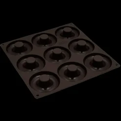 Lurch Backformen>Flexiform Donuts 26x26cm 9fach Braun