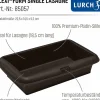 Lurch Auflauf>Flexiform Lasagne Single 18cm Braun