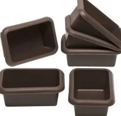 Lurch Backformen>Flexiform Mini Batzen 6er Set Braun