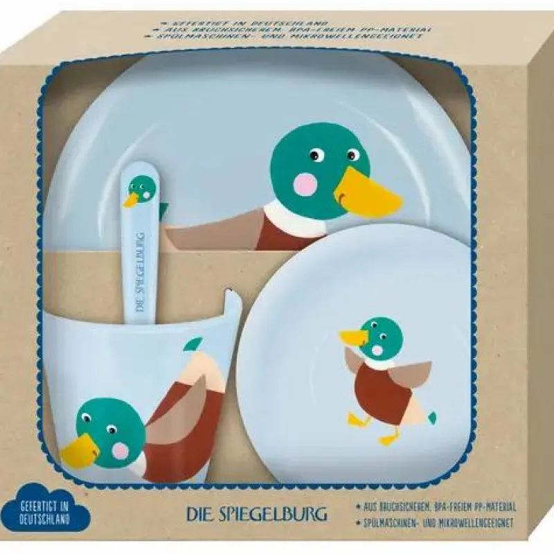 COPPENRATH SPG Kinder>Freche Rasselbande - Geschirr Geschenkset Ente