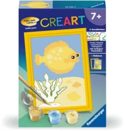 Ravensburger Malen Und Zeichnen>Fröhlicher Fisch - Malen nach Zahlen