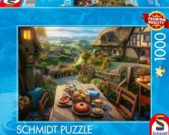 Schmidt Spiele Erwachsenenpuzzle>Frühstück mit Aussicht - Puzzle 1000 Teile