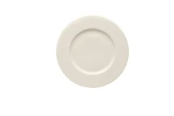 Rosenthal Weiß>Frühstücksteller Fahne, 19 cm, Brillance / Weiß