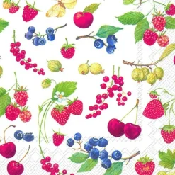 IHR Servietten|Servietten Und Serviettenringe>FRUITS OF SUMMER Lunch-Servietten L 597500