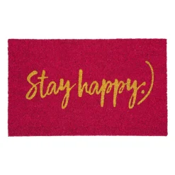 PAD Fußmatten>Fußmatte "LIFESTYLE" happy 45x75cm