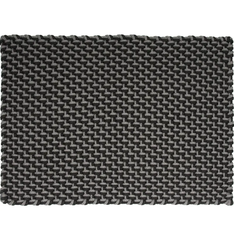 PAD Fußmatten>Fußmatte "Pool" stone-schwarz 52x72cm