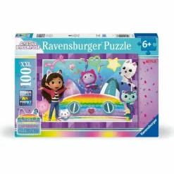 Ravensburger Kinderpuzzle>Gabby's Dollhouse: Lasst Uns Feiern! - Puzzle 100