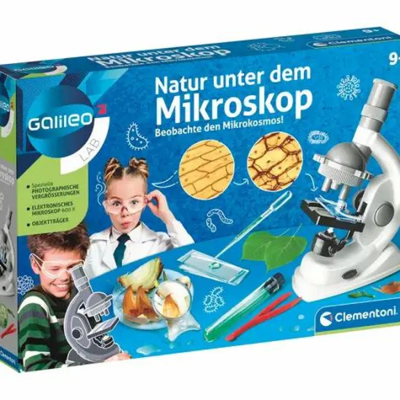 Clementoni Experimentieren>Galileo - Natur unter dem Mikroskop
