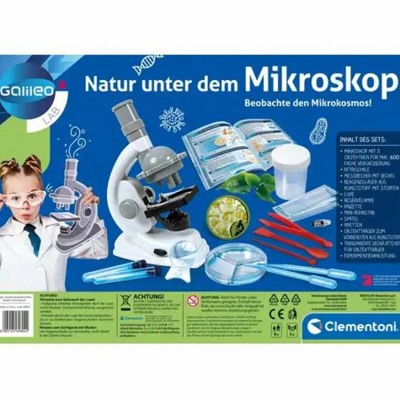 Clementoni Experimentieren>Galileo - Natur unter dem Mikroskop