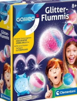 Clementoni Experimentieren>Galileo: Glitter-Flummis