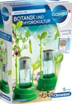 Clementoni Experimentieren>Galileo: Hydrokultur-Gewächshaus