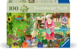 Ravensburger Kinderpuzzle>Gartenarbeit - Puzzle 100 XL Teile