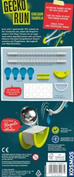 Kosmos Klemm- Und Magnetbaukästen>Gecko Run Erweiterung: Trampolin