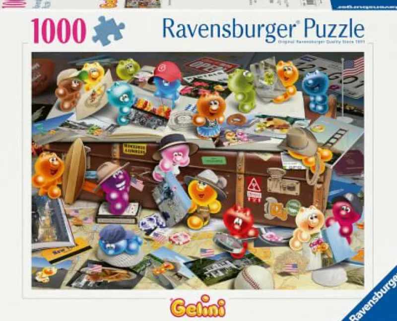 Ravensburger Erwachsenenpuzzle>Gelini German Tourist - Puzzle 1000 Teile