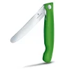 Victorinox Obst- Und Gemüsemesser>Gemüsemesser faltbar Wellenschliff grün