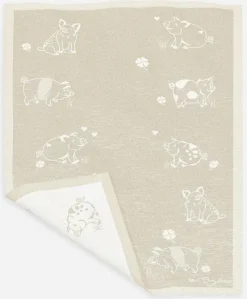 Eugen Übelhör Küchentextilien>Geschirrtuch "Eberhart" natur Halbleinen 45x73cm