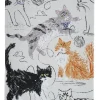 Ulster Weavers Küchentextilien>Geschirrtuch "Feline Friends" 100% Baumwolle
