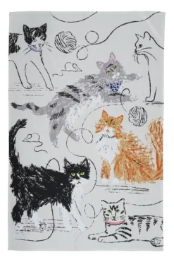 Ulster Weavers Küchentextilien>Geschirrtuch "Feline Friends" 100% Baumwolle