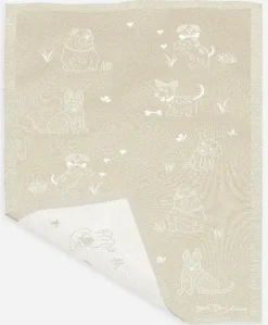 Eugen Übelhör Küchentextilien>Geschirrtuch "Waldemar" natur Halbleinen 45x73cm