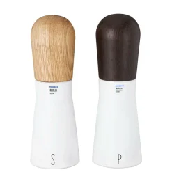 KPM Farbe>Gewürzmühlen-Set 2 teilig hell/dunkel LAB S & P in