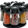 Küchenprofi Gewürzmühlen, Spender Und Mörser>Gewürzständer mit 8 Gläsern, schwarz
