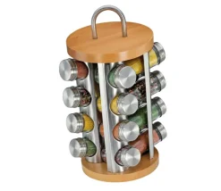 Küchenprofi Gewürzmühlen, Spender Und Mörser>Gewürzständer rund natur