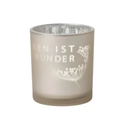 Räder Kerzen, Leuchter Und Zubehör>Glanzlicht „Das Leben ist voller W..", Ø:7cm,H.8