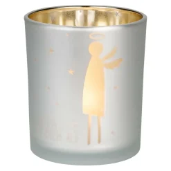 Räder Kerzen, Leuchter Und Zubehör>Glanzlicht „Ich passe auf dich auf", D 8,5cm H 10c