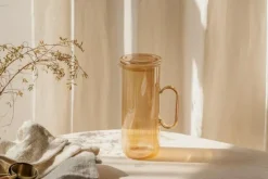 Nuts Innovations AG Dekanter, Karaffen Und Krüge>Glas Wasserkaraffe Golden 1,2L