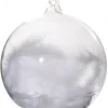 Shishi AS Baumschmuck Und Zubehör>Glaskugel klar mit Federn 12cm