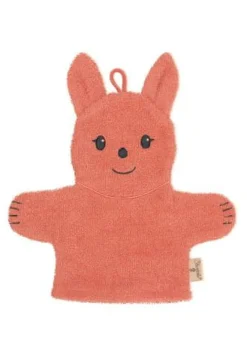 Sterntaler Badtextilien>GOTS Spiel- und Waschhandschuh koralle