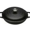 Le Creuset Töpfe Guss Und Silagan>Gourmet Profitopf Signature 30 cm Schwarz