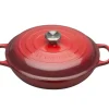 Le Creuset Töpfe Guss Und Silagan>Gourmet Profitopf Signature 30 cm Kirsch