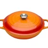Le Creuset Töpfe Guss Und Silagan>Gourmet Profitopf Signature 30 cm Ofenrot