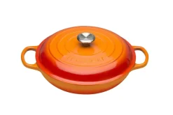 Le Creuset Töpfe Guss Und Silagan>Gourmet Profitopf Signature 30 cm Ofenrot
