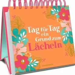 COPPENRATH SPG Geschenkbücher>Gr. Spiralaufstellbuch Tag Für Tag Ein Grund Zum L