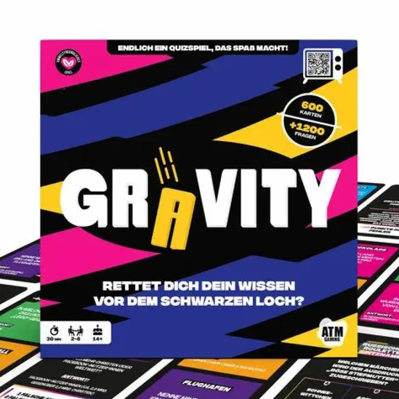 ATM Gaming Familien- Und Gesellschaftsspiele>Gravity - Das Quizspiel